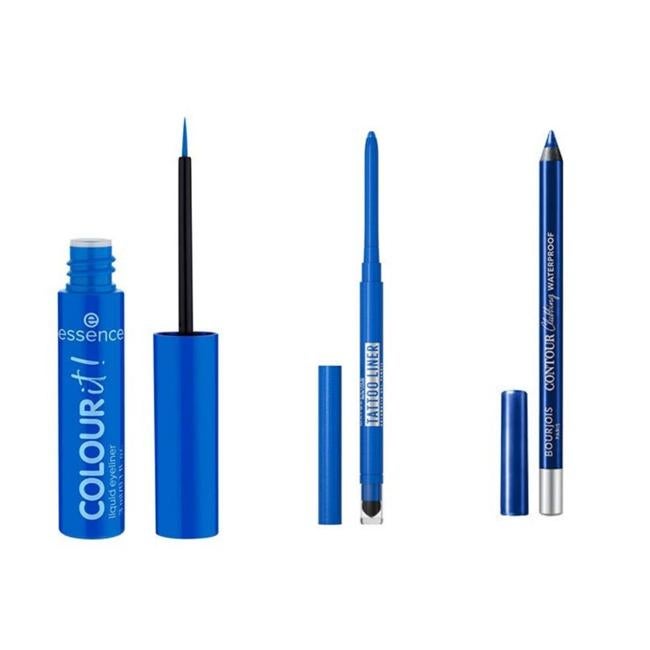 Lápices de ojos azules favoritos.